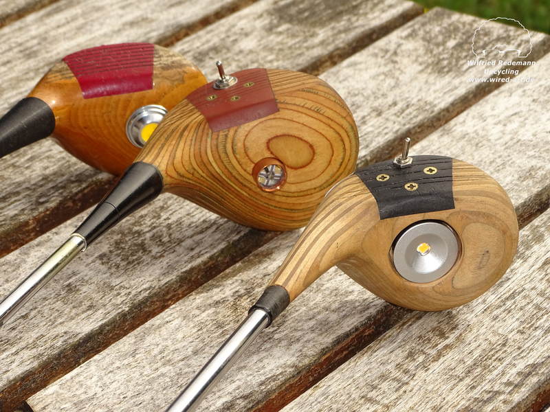 Warm leuchtende Glühbirne in Nahaufnahme