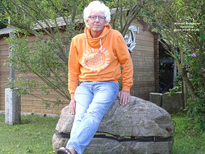 Reparatur eines Upcycling-Objekts